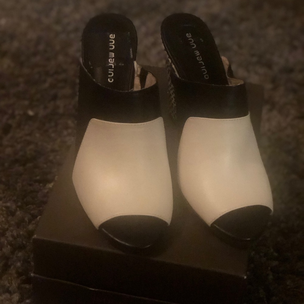 Leather espadrille wedge mule #shesdarlin! - Picture 2 of 4